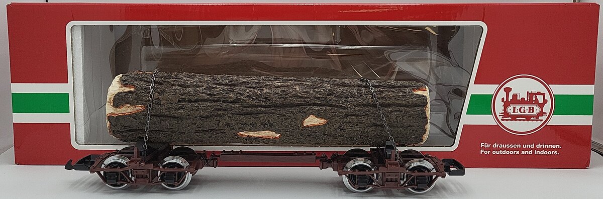 LGB 46775 G Log Transport Car LN/Box