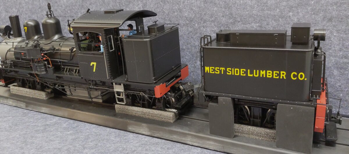 LGB 26702 G Westside Lumber Company Railroad Shay Steam Locomotive #7