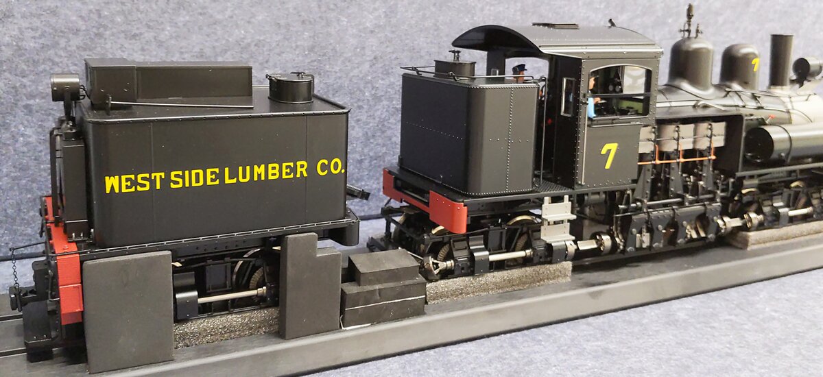 LGB 26702 G Westside Lumber Company Railroad Shay Steam Locomotive #7 LN/Box