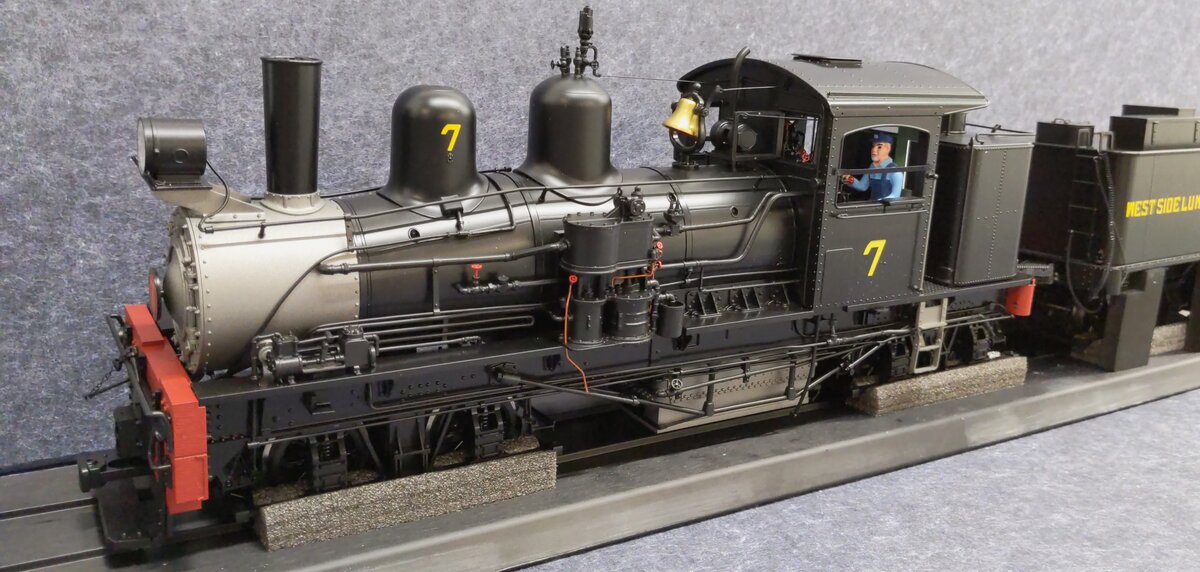 LGB 26702 G Westside Lumber Company Railroad Shay Steam Locomotive #7