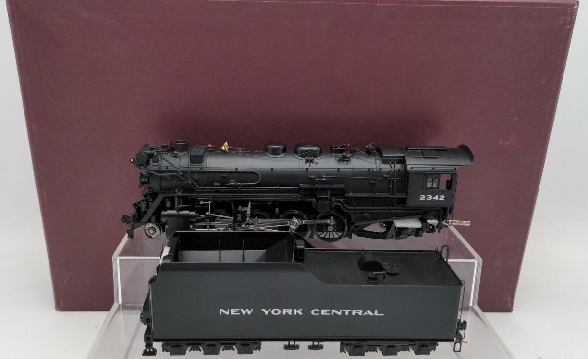 River Raisin Models 188321 S Scale New York Central Brass Loco & Tender #2342 EX/Box