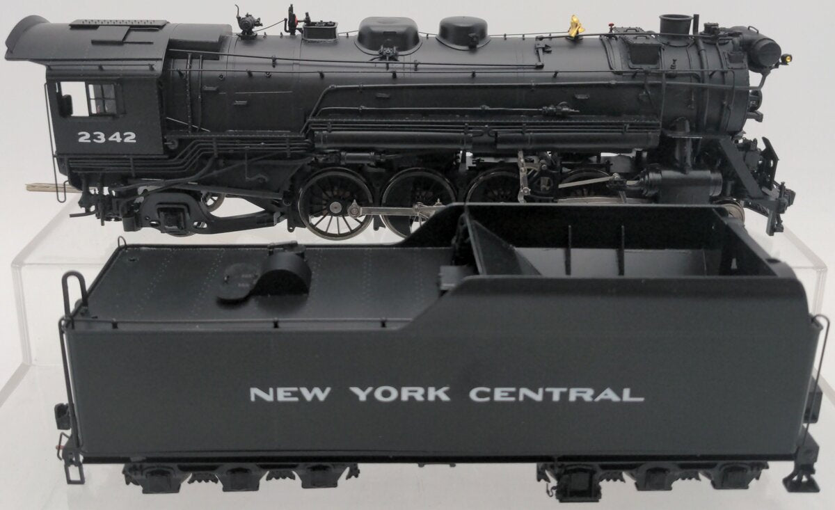 River Raisin Models 188321 S Scale New York Central Brass Loco & Tender #2342 EX/Box