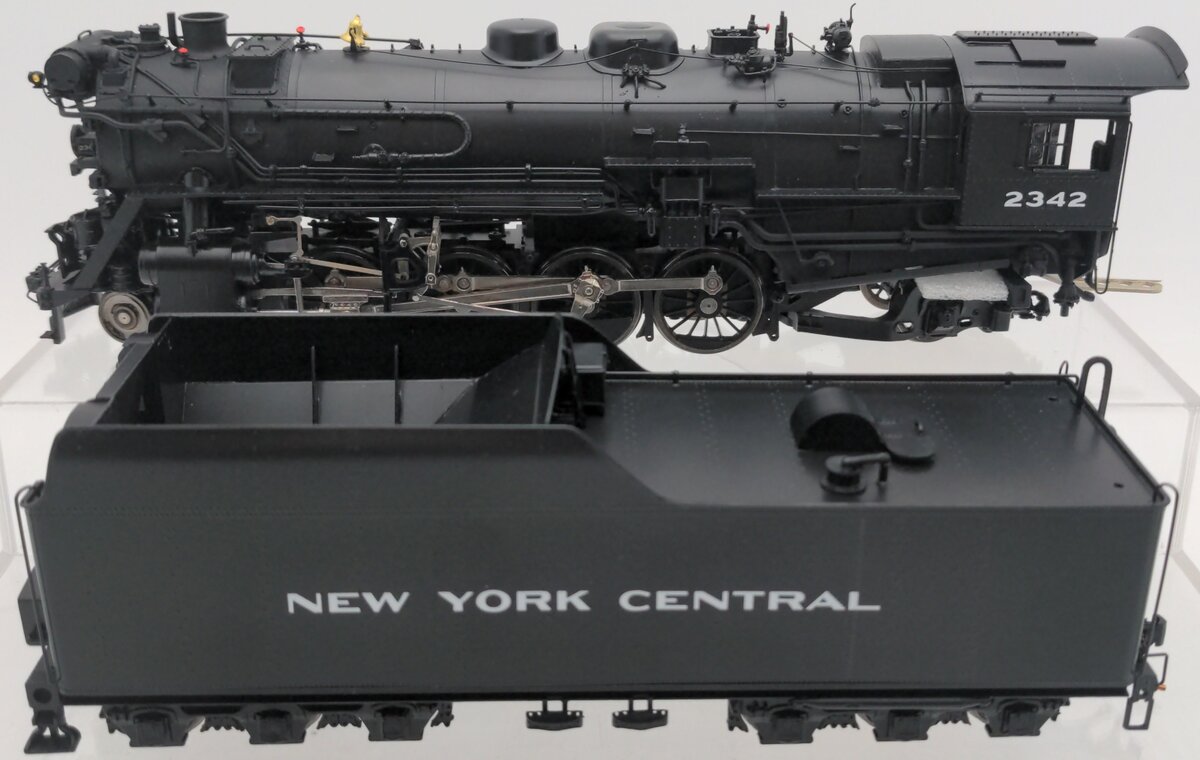 River Raisin Models 188321 S Scale New York Central Brass Loco & Tender #2342 EX/Box