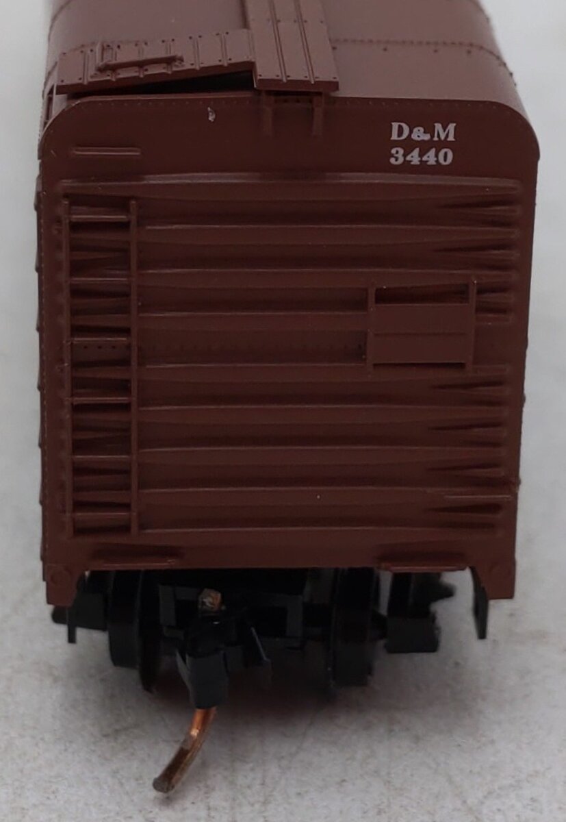 Micro-Trains 07900030 N Scale D&M 50' Double Door Wagon Top Boxcar #3440 EX/Box