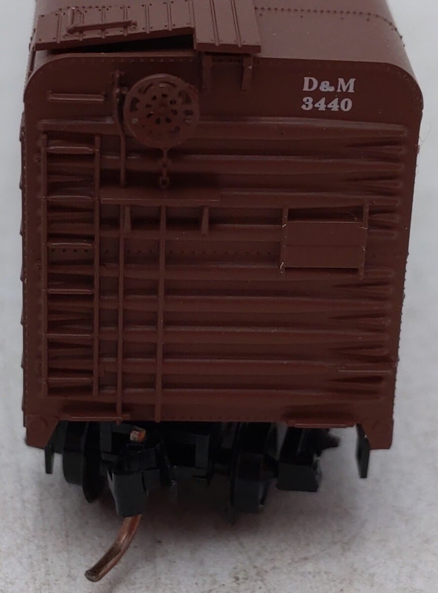 Micro-Trains 07900030 N Scale D&M 50' Double Door Wagon Top Boxcar #3440 EX/Box