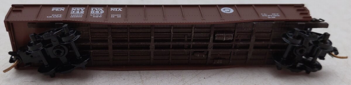 Micro-Trains 04600070 N PRR 50' Fishbelly Side Gondola w/Drop Ends #342652 EX/Box