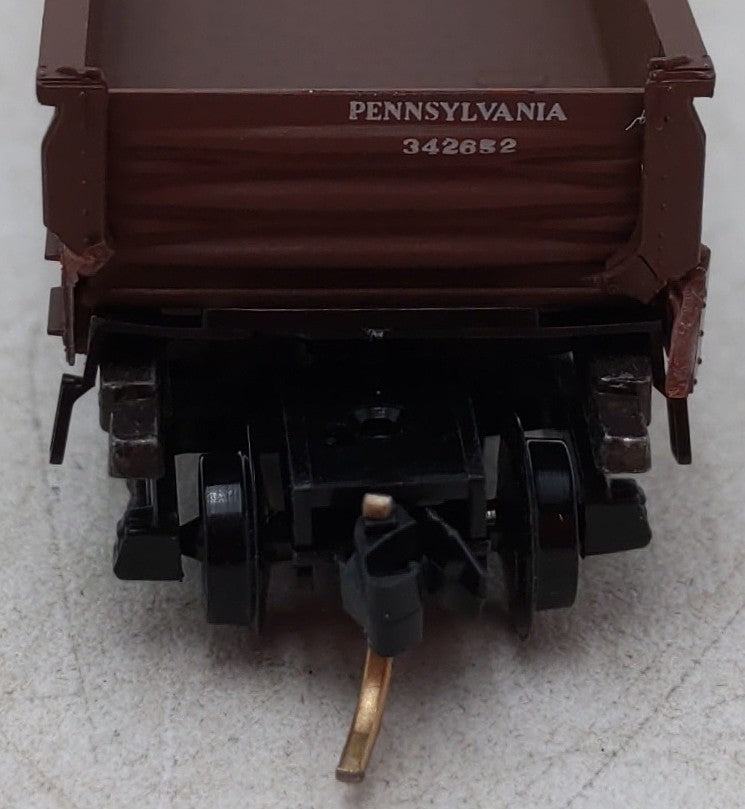 Micro-Trains 04600070 N PRR 50' Fishbelly Side Gondola w/Drop Ends #342652 EX/Box