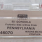 Micro-Trains 04600070 N PRR 50' Fishbelly Side Gondola w/Drop Ends #342652 EX/Box