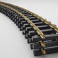 USA Trains R81700 G Brass 10' Diameter Curved Track Section [3] EX