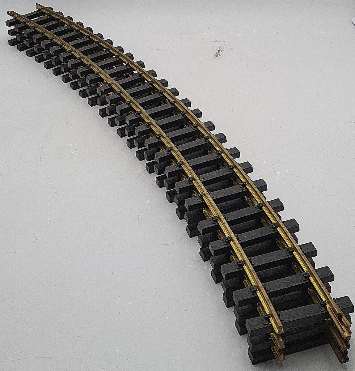 USA Trains R81700 G Brass 10' Diameter Curved Track Section [3] EX