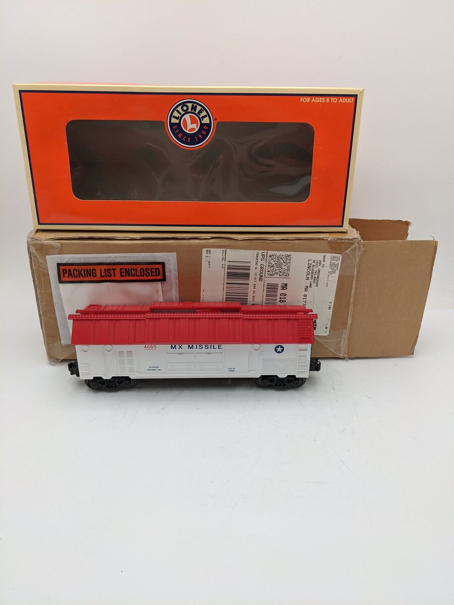 Lionel 6-52287 O Gauge TTOS S.W. Division Cal Stewart Missile Launch Car EX/Box