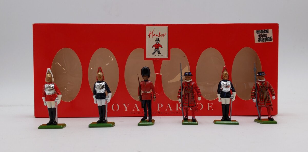 W. Britain Hamleys Royal Parade Hand Painted Metal Models LN/Box