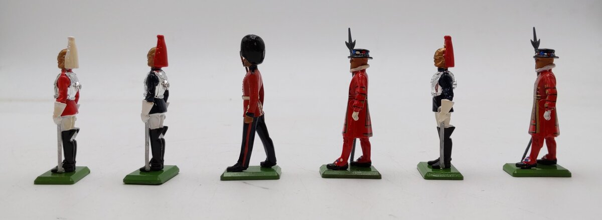 W. Britain Hamleys Royal Parade Hand Painted Metal Models LN/Box