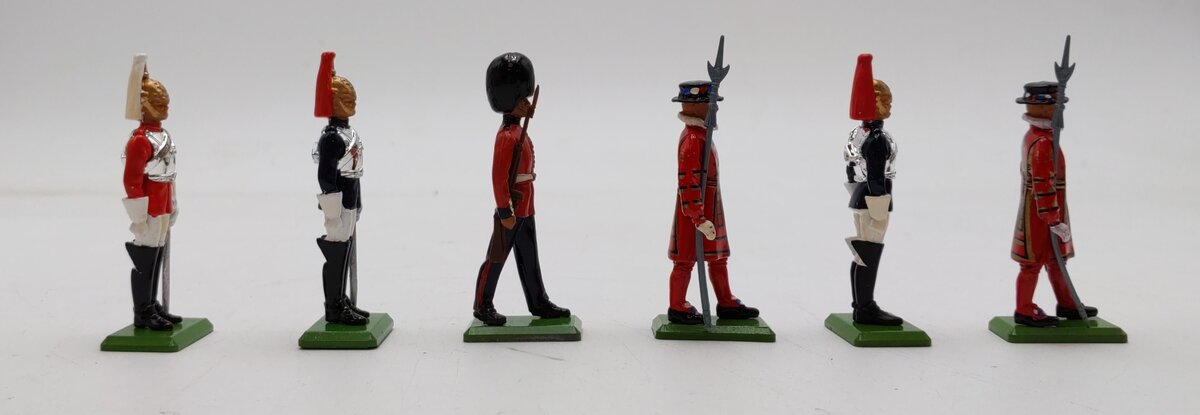 W. Britain Hamleys Royal Parade Hand Painted Metal Models LN/Box