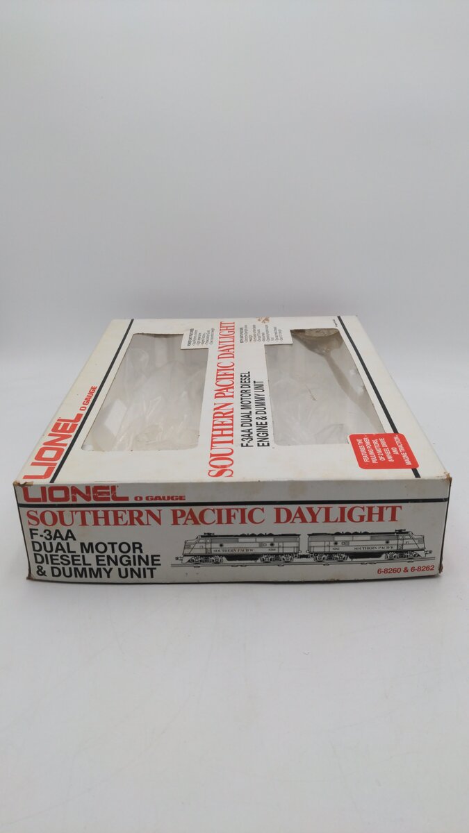Lionel 6-8260 O Gauge Southern Pacific F3 AA Diesel Locomotive Set #8260/8262 EX/Box