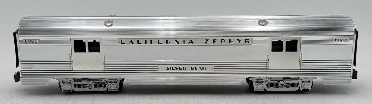 K-Line K-4613A O California Zephyr K4613-10903 CB&Q Silver Bear #903 EX/Box
