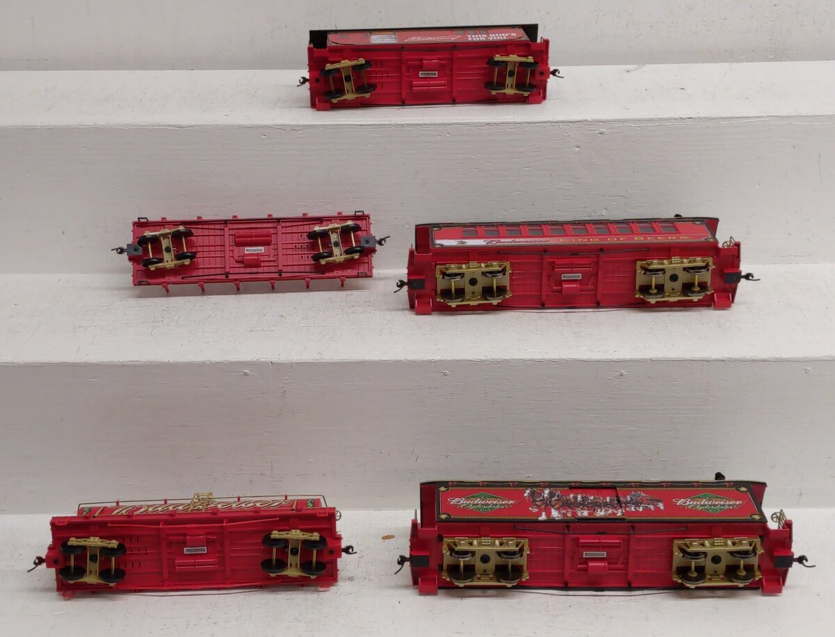 Hawthorne Village O Gauge Budweiser Holiday Express Set [5] EX