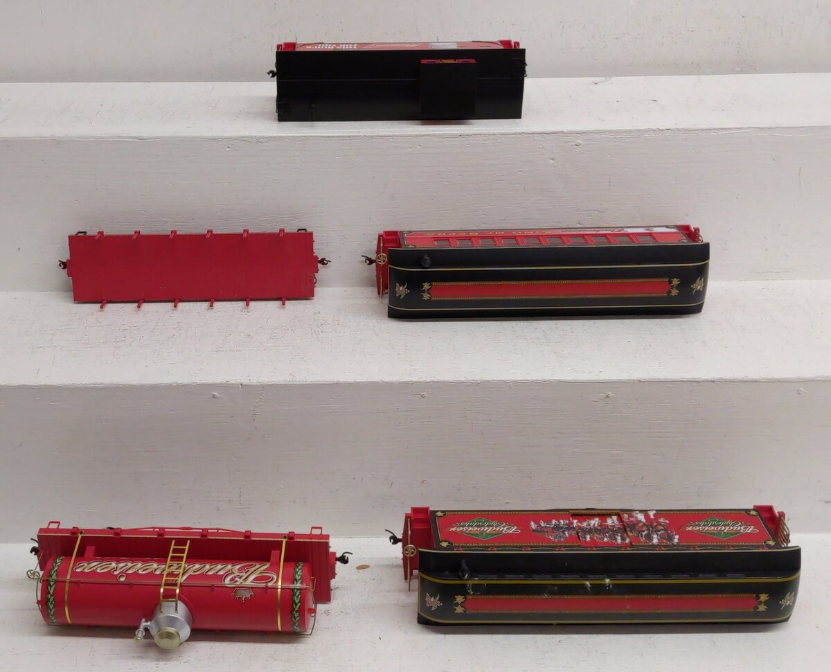 Hawthorne Village O Gauge Budweiser Holiday Express Set [5] EX