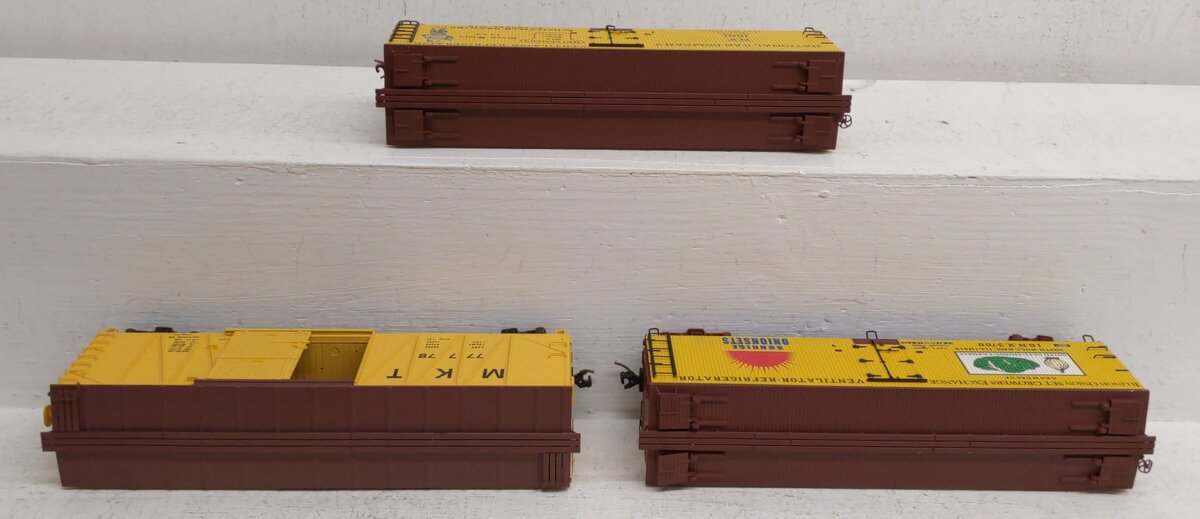 S-Helper S Scale Assorted Freight Cars #1801, 77778, 3700 [3] LN
