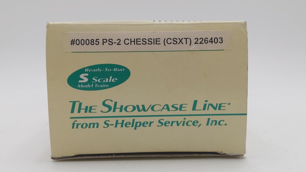 S-Helper Service 00085 S Scale Chessie PS-2 2-Bay Hopper CSXT #226403 LN/Box