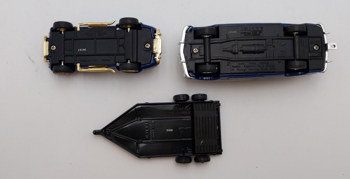 Ertl B316UO 1:43 Scale Eastwood Automobilia 1949 Ford Shelby Cobra & Trailer Car NIB