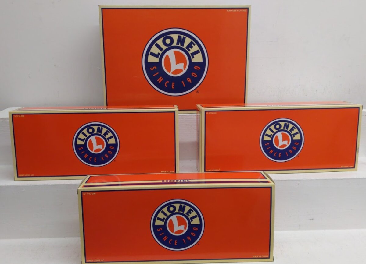 Lionel 6-39203 O Gauge 6464 Series X Boxcar Set 3-Pack LN/Box