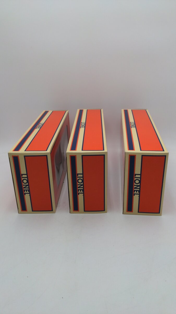 Lionel 6-39203 O Gauge 6464 Series X Boxcar Set 3-Pack LN/Box