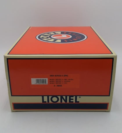 Lionel 6-39203 O Gauge 6464 Series X Boxcar Set 3-Pack LN/Box