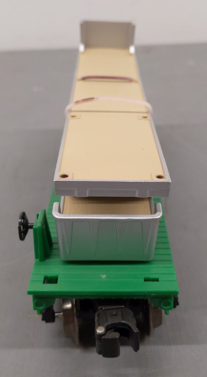 Menards 279-0771 Burlington Northern Flat Car with 2 Flatbed Trailers LN/Box
