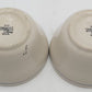 Syracuse China Rio Grande Prospector Pattern Bouillon Bowls (Set of 4) EX