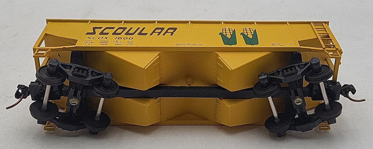 Downs Model RR S Scale Scoular Hopper #1600 EX/Box