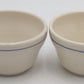 Syracuse China Rio Grande Prospector Pattern Bouillon Bowls (Set of 4) EX