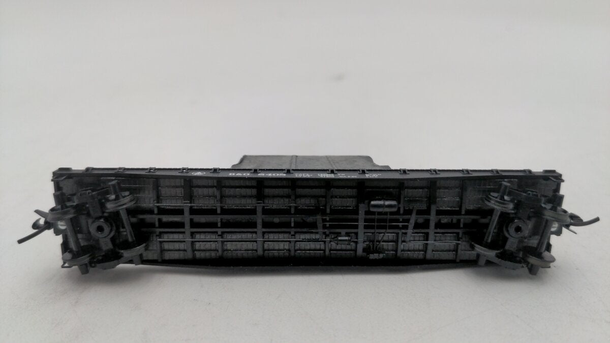 Micro-Trains 04500420 N Baltimore & Ohio 50' Fishbelly-Side Flatcar #8408 EX/Box