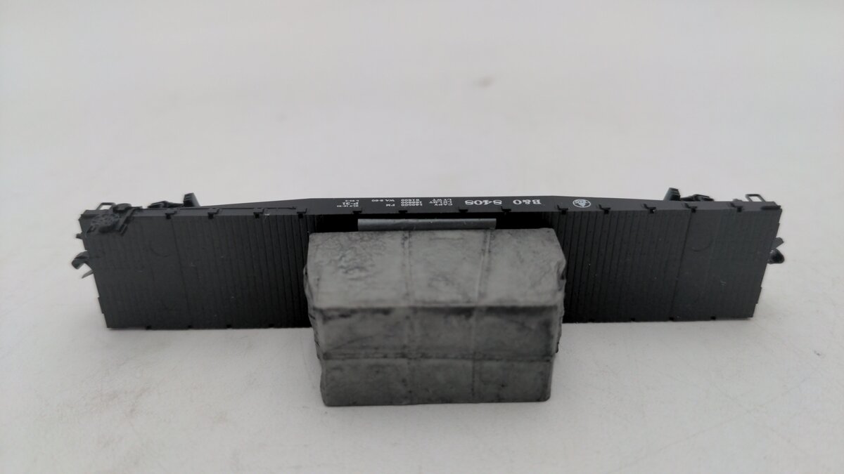 Micro-Trains 04500420 N Baltimore & Ohio 50' Fishbelly-Side Flatcar #8408 EX/Box