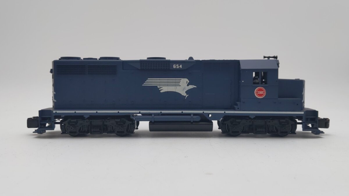 American Models S Scale Missouri Pacific GP-35 Diesel Locomotive #654 Hi-Rail NIB