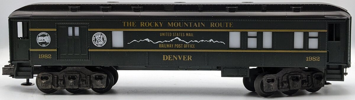 Lionel 6-7205 O Gauge TCA 1982 The Rocky Mountain Route 'Denver' Combination Car LN/Box