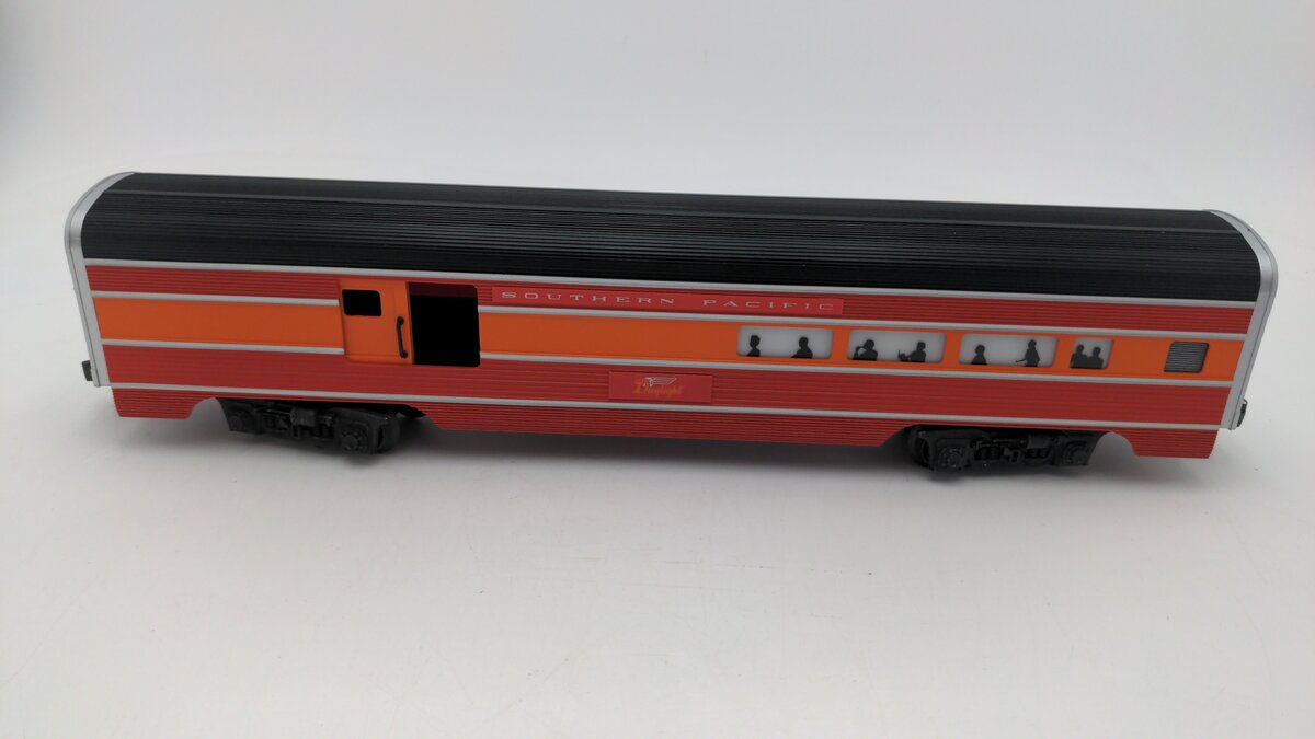 Lionel 6-9590 O Gauge Southern Pacific Daylight Illuminated Aluminum Combo Car EX/Box