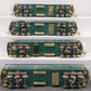 MTH 11-2007 Standard Gauge Two-Tone Blue President's Special Passenger Cars (4) LN