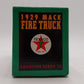 Ertl F415 1:30 1998 Texaco #15 1929 Mack Fire Engine W/Helmet & Dog Bank NIB
