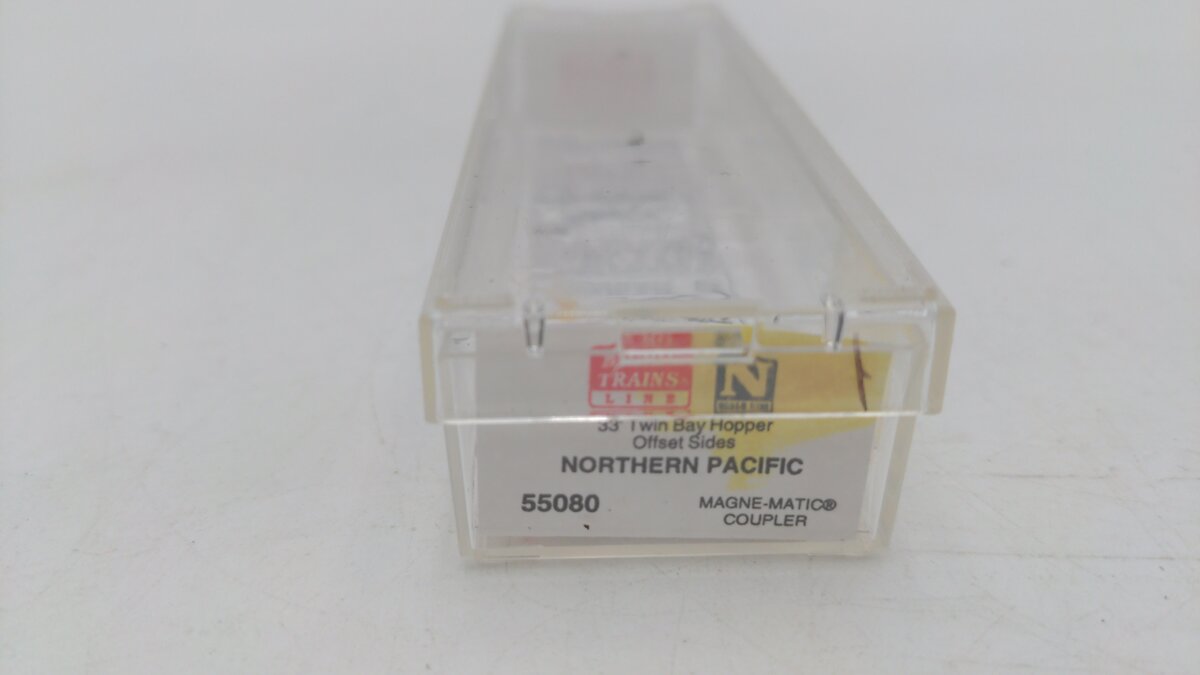 Micro-Trains 05500080 N Northern Pacific 33' Twin Bay Offset Side Hopper #70224 EX/Box