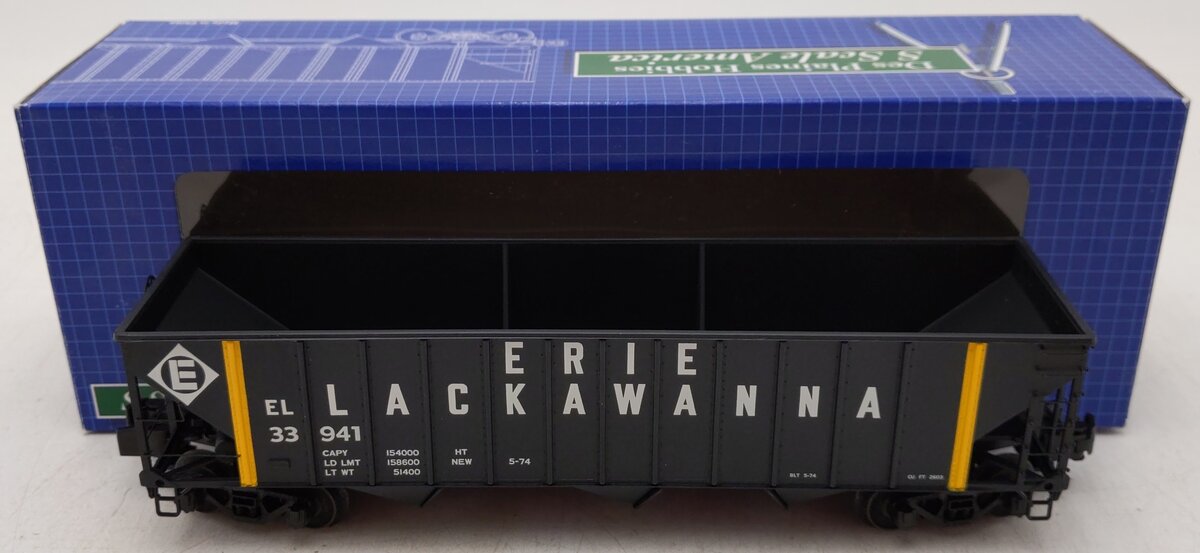 Des Plaines Hobbies DPS15012 S Scale Erie Lackawanna Hopper #33941 EX/Box