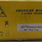 American Models 6017 S Pennsylvania Railroad Flatcar #470145 (HI-RAIL) EX/Box