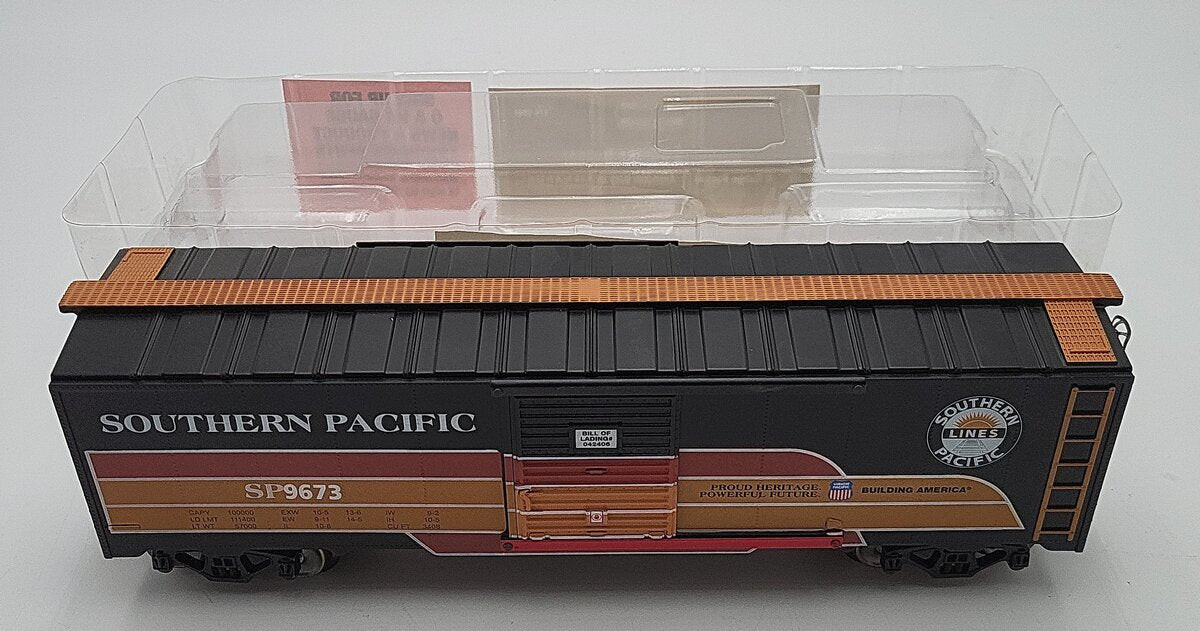 Menards 279-3981 O Southern Pacific Boxcar #9673 LN/Box