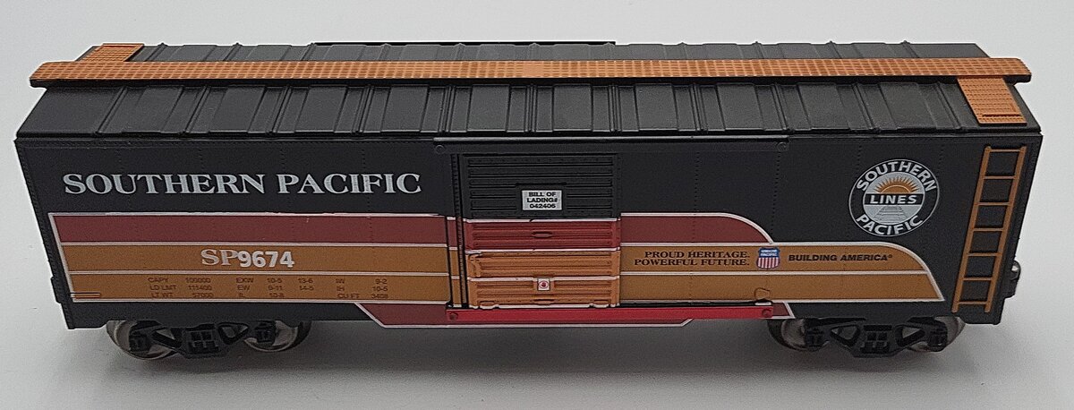 Menards 279-3981 O Southern Pacific Boxcar #9673 LN/Box