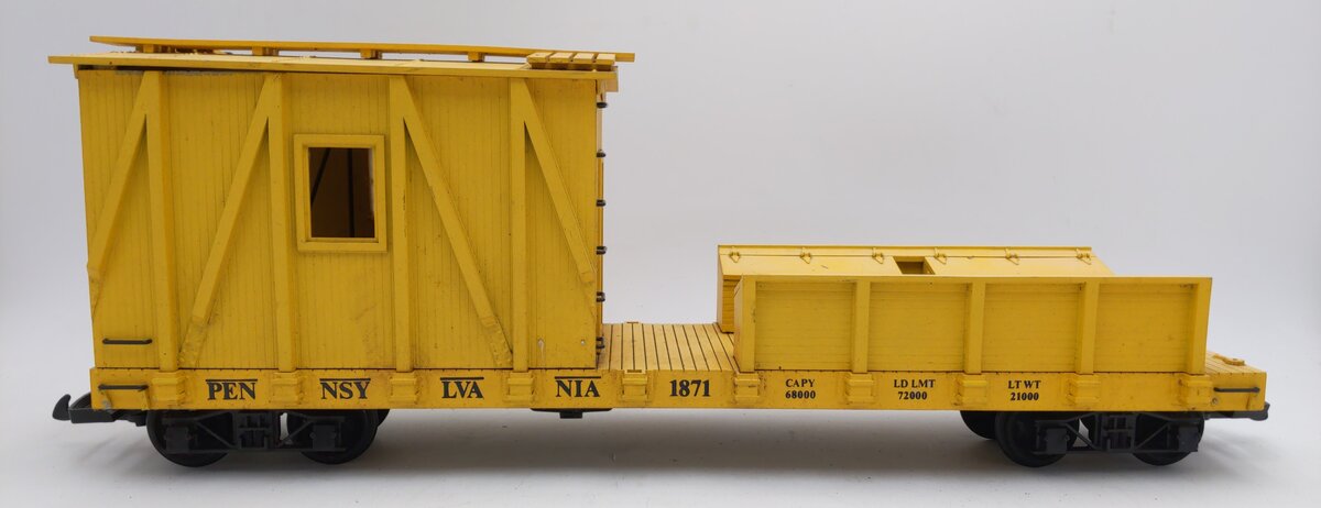 USA Trains 1871 G Pennsylvania Work Caboose Car VG
