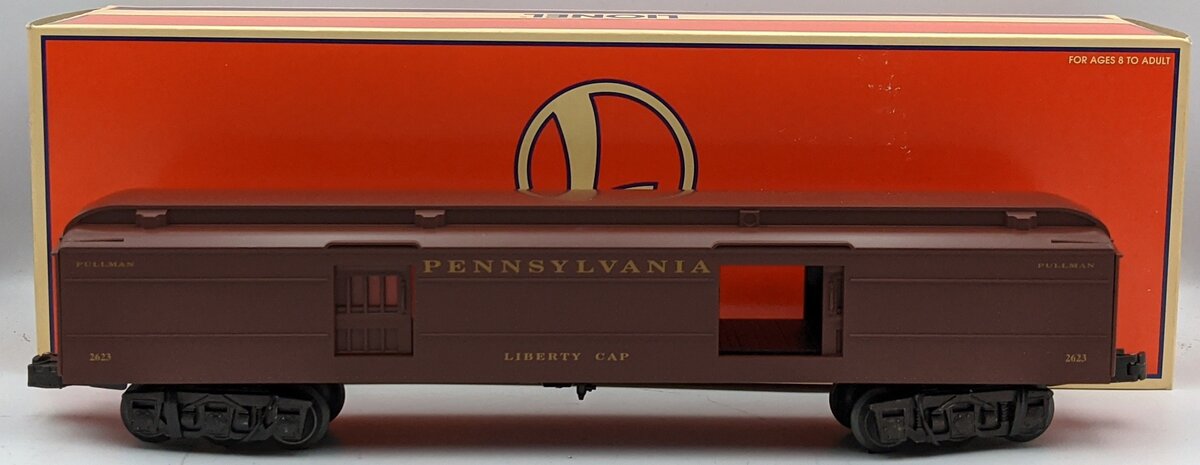 Lionel 6-19099 O Gauge Pennsylvania "Liberty Cap" Madison Baggage Car #2623 MT/Box