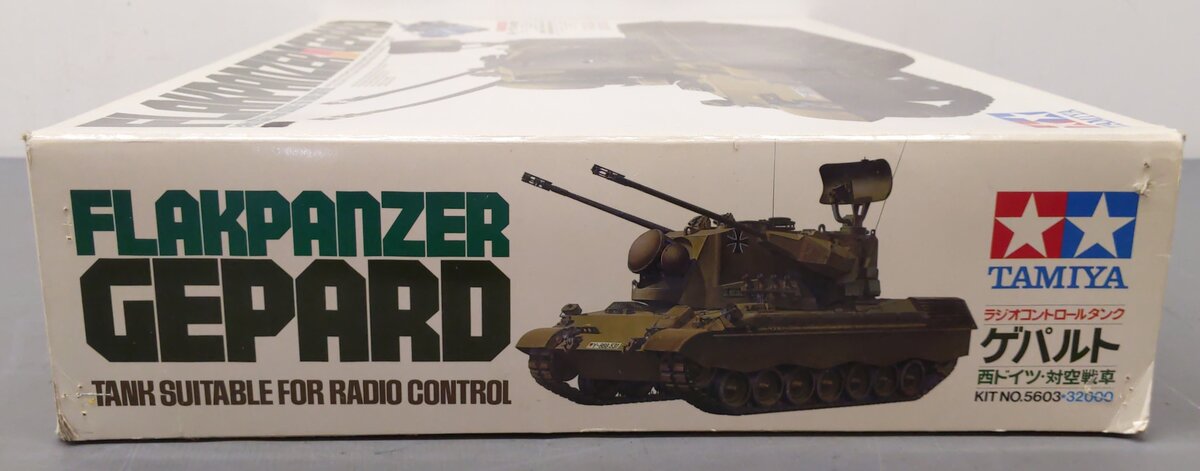 Tamiya 5603-3200 1:16 Scale Flakpanzer Gepard Anti Aircraft Tank