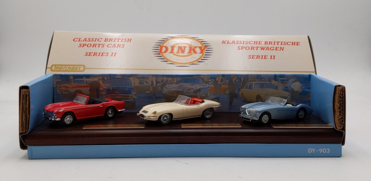 Matchbox The Dinky Collection DY-903 Classic British Sports Cars Series II NIB