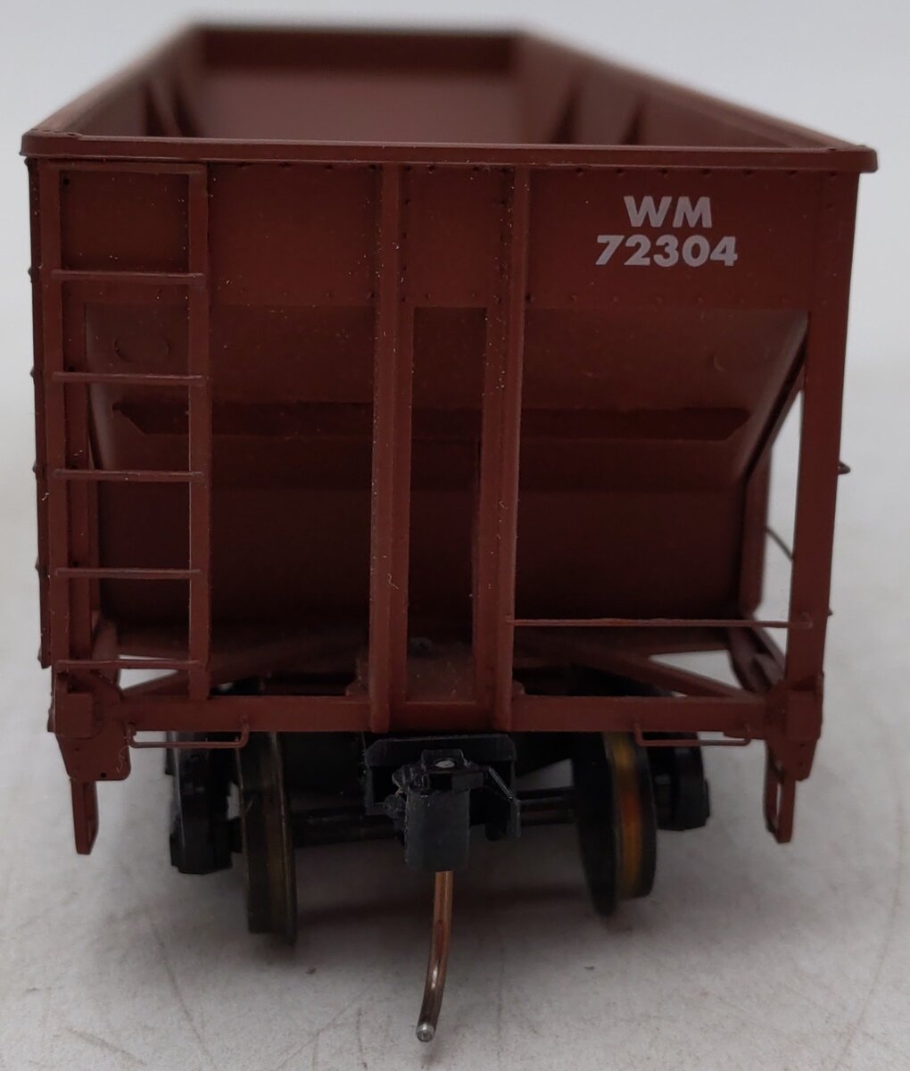 Des Plaines Hobbies 15142 S Scale Western Maryland 3-Bay Hopper #72304 EX/Box