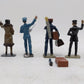 Lionel 10-4016 Standard Gauge #550 Die-Cast Station Figure Set (Set of 6) VG
